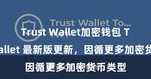 Trust Wallet加密钱包 Trust Wallet 最新版更新，因循更多加密货币类型